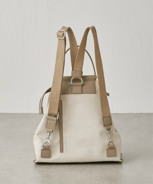 GALLARDAGALANTE（ガリャルダガランテ）の「【IACUCCI】3WAYバックパック / SORBETTO-4093（バックパック/リュック・レディース・グレイッシュベージュ・FREE）」の8枚目の写真