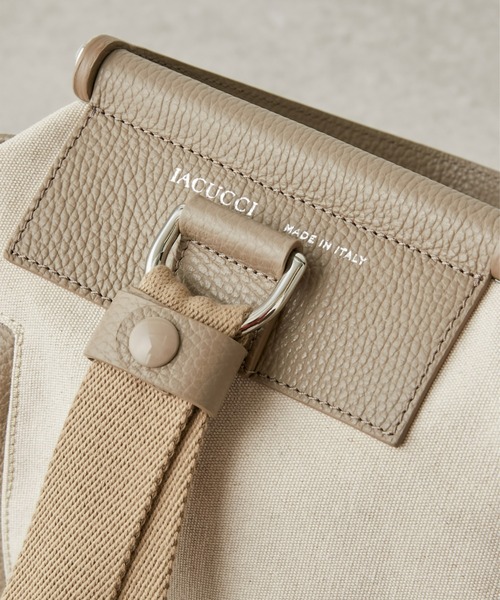GALLARDAGALANTE（ガリャルダガランテ）の「【IACUCCI】3WAYバックパック / SORBETTO-4093（バックパック/リュック・レディース・グレイッシュベージュ・FREE）」の11枚目の写真