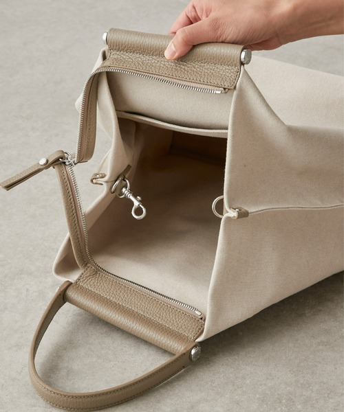 GALLARDAGALANTE（ガリャルダガランテ）の「【IACUCCI】3WAYバックパック / SORBETTO-4093（バックパック/リュック・レディース・グレイッシュベージュ・FREE）」の14枚目の写真