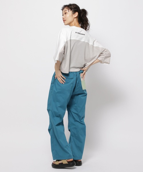 niko and...（ニコアンド）の「メッシュナンバリングプルオーバー（Tシャツ/カットソー・レディース・オフホワイト/ブルー/グリーン・MEDIUM/LARGE）」の10枚目の写真