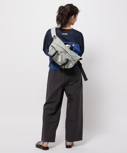 niko and...（ニコアンド）の「メッシュナンバリングプルオーバー（Tシャツ/カットソー・レディース・オフホワイト/ブルー/グリーン・MEDIUM/LARGE）」の4枚目の写真