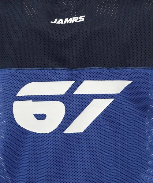 niko and...（ニコアンド）の「メッシュナンバリングプルオーバー（Tシャツ/カットソー・レディース・オフホワイト/ブルー/グリーン・MEDIUM/LARGE）」の19枚目の写真