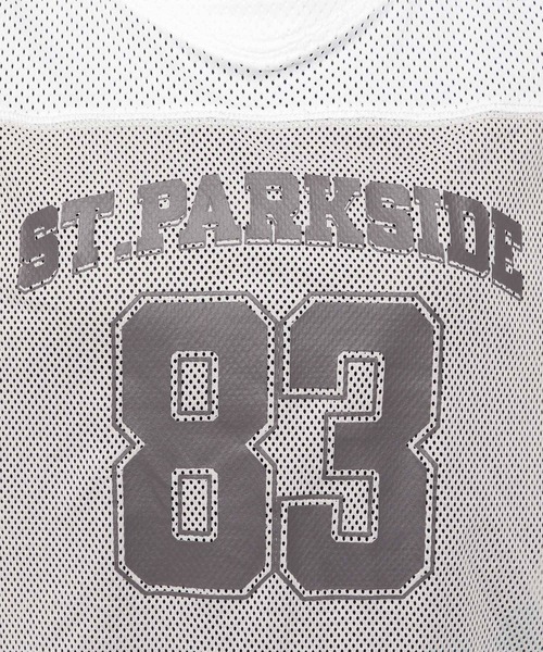 niko and...（ニコアンド）の「メッシュナンバリングプルオーバー（Tシャツ/カットソー・レディース・オフホワイト/ブルー/グリーン・MEDIUM/LARGE）」の20枚目の写真