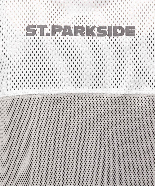 niko and...（ニコアンド）の「メッシュナンバリングプルオーバー（Tシャツ/カットソー・レディース・オフホワイト/ブルー/グリーン・MEDIUM/LARGE）」の21枚目の写真