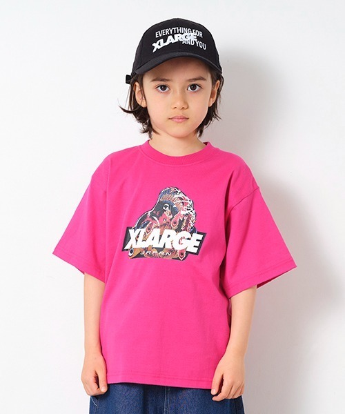 XLARGE KIDS（エクストララージキッズ）の「浮世絵OGゴリラ半袖T