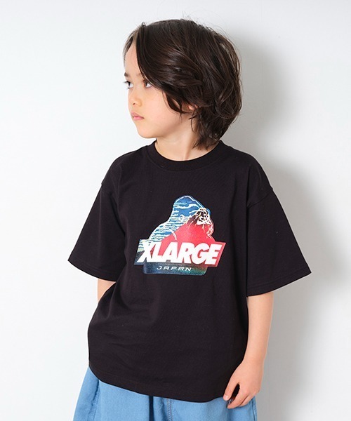 XLARGE KIDS（エクストララージキッズ）の「浮世絵OGゴリラ半袖Tシャツ