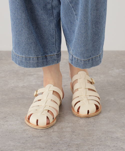 IENA LA BOUCLE（イエナラブークル）の「【ANCIENT GREEK SANDALS/エインシャント グリーク サンダル】COSMIA サンダル（サンダル・レディース・ホワイト・36/37/38/39）」の9枚目の写真