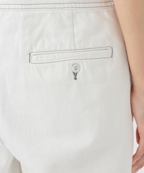 SLOBE IENA（スローブイエナ）の「LE DENIM ノットオーバーオール（サロペット/オーバーオール・レディース・ホワイト・FREE）」の3枚目の写真