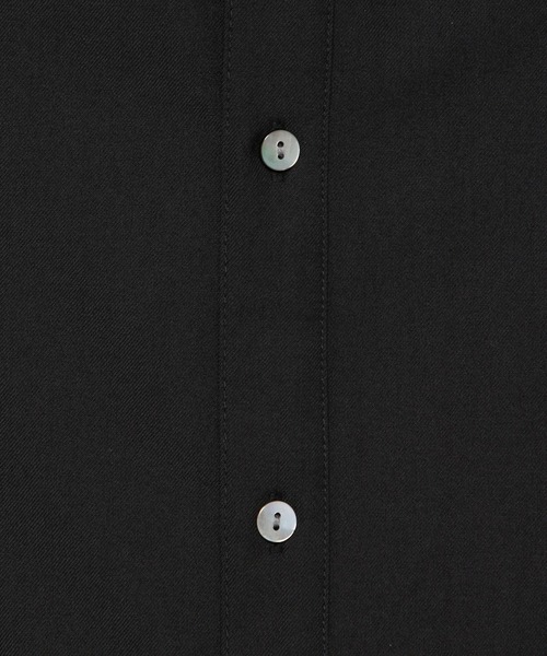 HARE（ハレ）の「【SET UP対応】YOSEオーバープリーツシャツ（シャツ/ブラウス・メンズ・ブラック/グレー・FREE）」の4枚目の写真