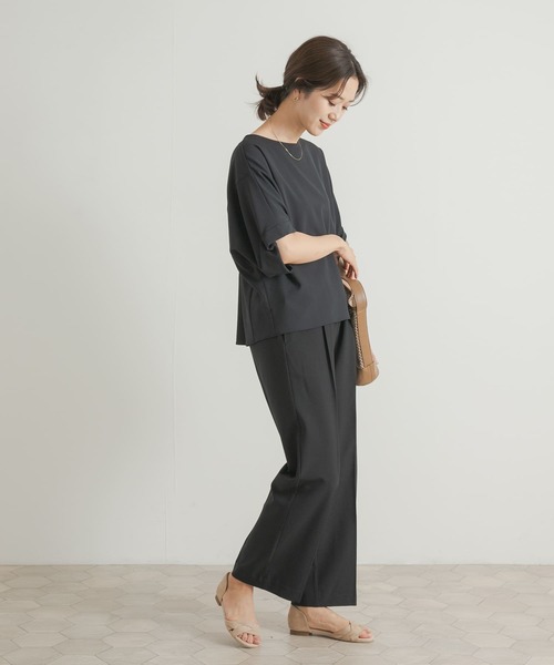 URBAN RESEARCH DOORS(アーバンリサーチドアーズ)の「バックタックドルマンブラウス(シャツ/ブラウス・レディース・ネイビー/グレー系その他・MEDIUM)」の10枚目の写真