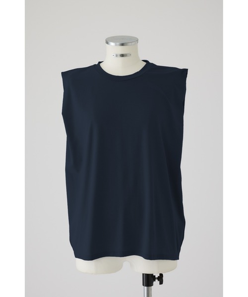 カットソー(半袖+袖なし) RIM.ARK - RIM.ARK Comfy tops RIM.ARK（リムアーク）の「Cotton tight half sleeve tops