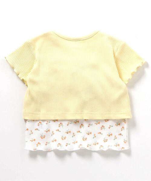 BREEZE（ブリーズ）の「【2Pセット】カーディガン（カーディガン/ボレロ・キッズ・ピンク/イエロー・80/90/100/110/120/130/140）」の6枚目の写真