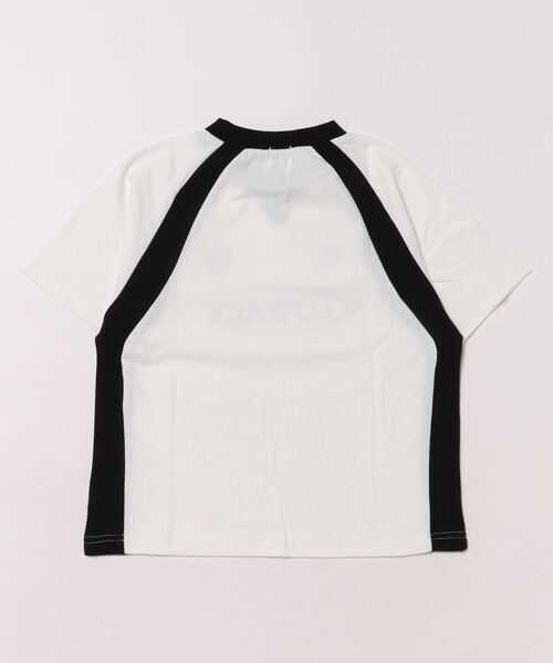 URBAN CHERRY（アーバンチェリー）の「【U.TRACK】ロゴプリントオーバーサイズゲームシャツ（Tシャツ/カットソー・キッズ・ブラック/ホワイト・110cm/120cm/130cm/140cm/150cm）」の21枚目の写真