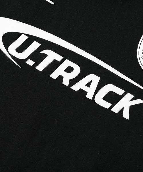 URBAN CHERRY（アーバンチェリー）の「【U.TRACK】ロゴプリントオーバーサイズゲームシャツ（Tシャツ/カットソー・キッズ・ブラック/ホワイト・110cm/120cm/130cm/140cm/150cm）」の16枚目の写真