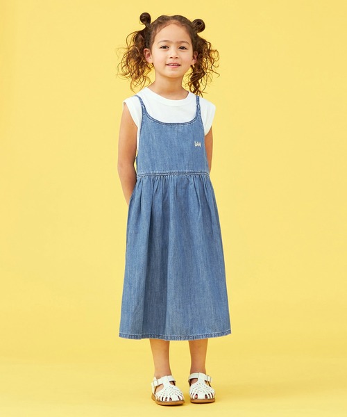 Lee/リー【110cm～150㎝】デニムキャミソールワンピース（キャミソール）｜Lee（リー）