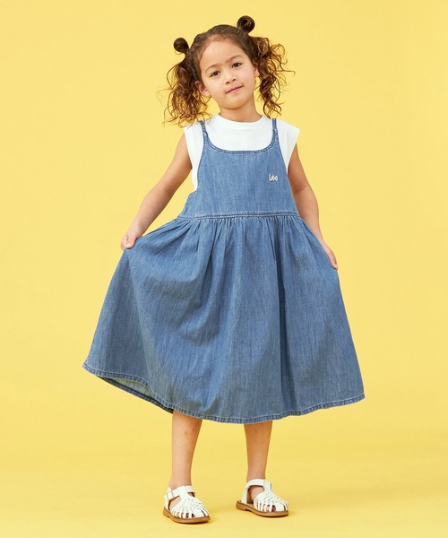 Lee/リー【110cm～150㎝】デニムキャミソールワンピース（キャミソール）｜Lee（リー）