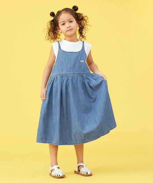 Lee/リー【110cm～150㎝】デニムキャミソールワンピース（キャミソール）｜Lee（リー）