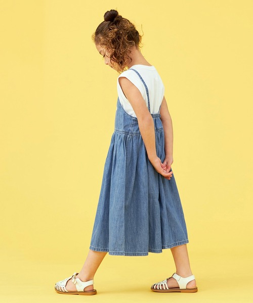 Lee/リー【110cm～150㎝】デニムキャミソールワンピース（キャミソール）｜Lee（リー）