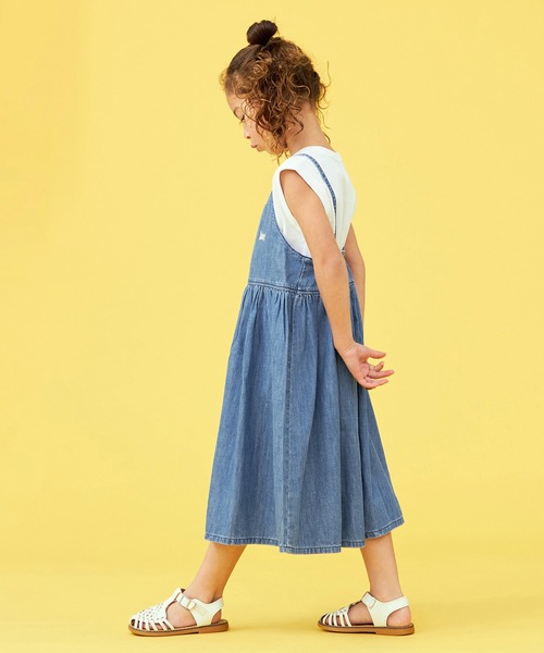 Lee/リー【110cm～150㎝】デニムキャミソールワンピース（キャミソール）｜Lee（リー）