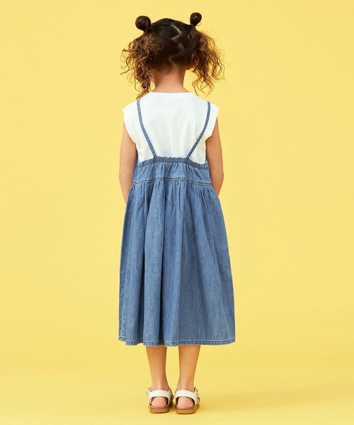 Lee/リー【110cm～150㎝】デニムキャミソールワンピース（キャミソール）｜Lee（リー）