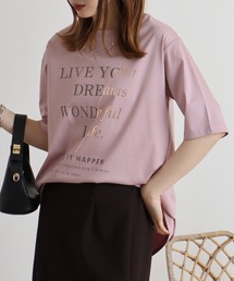 Eglantine 英字プリントTシャツ
