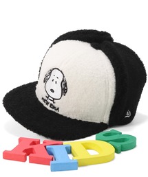 NEW ERA（ニューエラ）の「ニューエラキッズ キャップ 59FIFTY耳付き スヌーピーコラボ（キャップ）」
