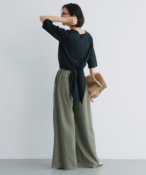 BARNYARDSTORM（バンヤードストーム）の「BARNYARDSTORM / バックポイントプルオーバー（Tシャツ/カットソー・レディース・ブラック/ホワイト/ピンク・FREE）」の6枚目の写真