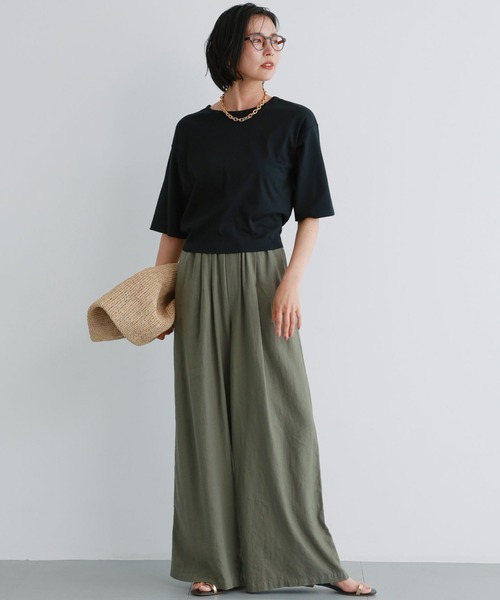 BARNYARDSTORM（バンヤードストーム）の「BARNYARDSTORM / バックポイントプルオーバー（Tシャツ/カットソー・レディース・ブラック/ホワイト/ピンク・FREE）」の22枚目の写真