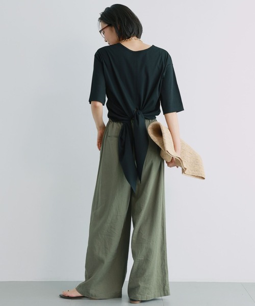 BARNYARDSTORM（バンヤードストーム）の「BARNYARDSTORM / バックポイントプルオーバー（Tシャツ/カットソー・レディース・ブラック/ホワイト/ピンク・FREE）」の21枚目の写真