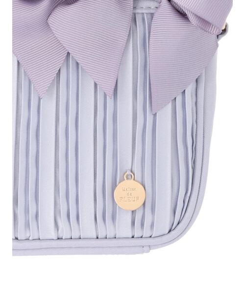 【セール】リボンプリーツショルダーバッグ（ショルダーバッグ）｜Maison de FLEUR（メゾンドフルール）