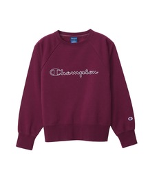 【Champion/チャンピオン】レディース スポーツ テックウィーブテリークルーネックスウェットシャツ