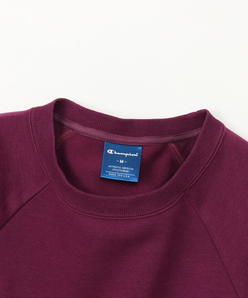 Champion(チャンピオン)の「【Champion/チャンピオン】レディース スポーツ テックウィーブテリークルーネックスウェットシャツ(スウェット・レディース・ブラック系その他/オリーブ/ピンク系その他7・LARGE/MEDIUM)」の21枚目の写真