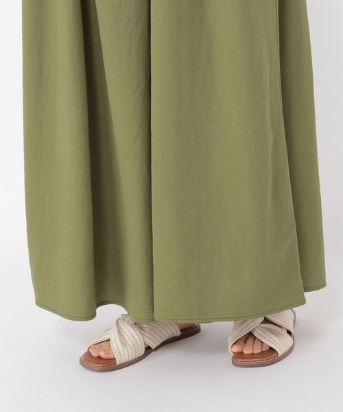 studio CLIP（スタディオクリップ）の「【接触冷感】ひんやりジャージサロペット（サロペット/オーバーオール・レディース・ブラック/ブラウン/カーキ・FREE）」の15枚目の写真