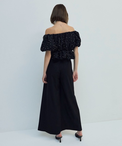 EIMY ISTOIRE(エイミーイストワール)の「ウエストコルセットパンツ(その他パンツ・レディース・ベージュ/ブラック/グレー・S/M)」の18枚目の写真