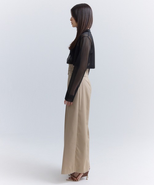 EIMY ISTOIRE(エイミーイストワール)の「ウエストコルセットパンツ(その他パンツ・レディース・ベージュ/ブラック/グレー・S/M)」の20枚目の写真