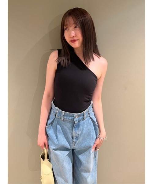 SNIDEL（スナイデル）の「カップインアシメタンク（タンクトップ