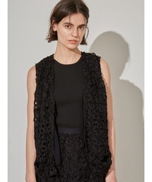 フラワーシフォンベスト