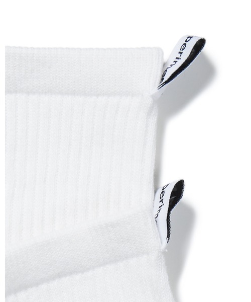 uniform experiment（ユニフォームエクスペリメント）の「3PACK SOCKS（ソックス/靴下・メンズ・ホワイト・FREE）」の3枚目の写真