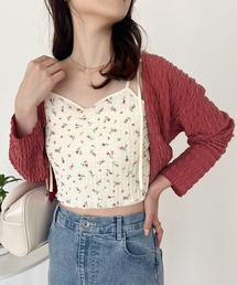 one after another NICE CLAUP | キャミソールセットカーディガン(カーディガン/ボレロ)