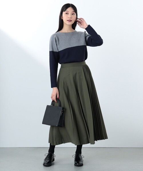 総針 配色プルオーバーニット（ニット/セーター）｜BEAMS HEART（ビームスハート）