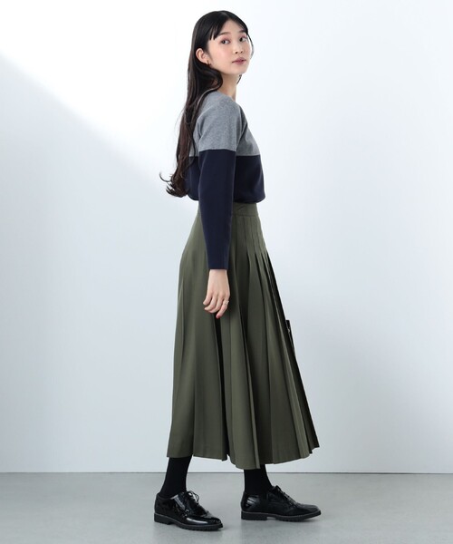 総針 配色プルオーバーニット（ニット/セーター）｜BEAMS HEART（ビームスハート）