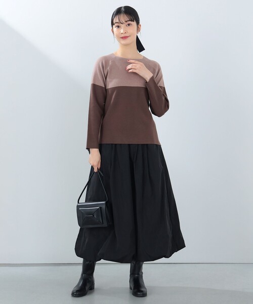 総針 配色プルオーバーニット（ニット/セーター）｜BEAMS HEART（ビームスハート）