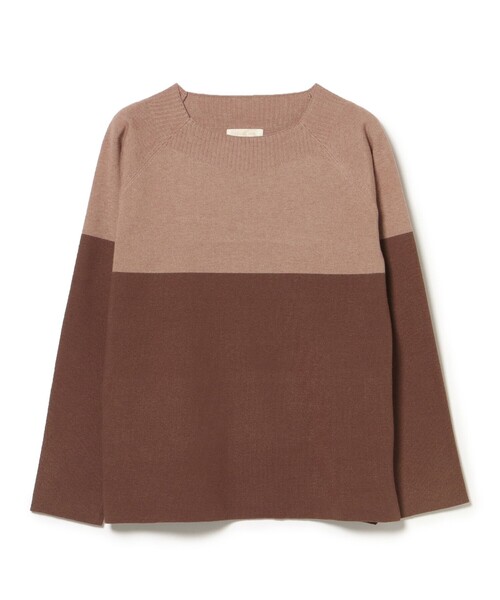 総針 配色プルオーバーニット（ニット/セーター）｜BEAMS HEART（ビームスハート）