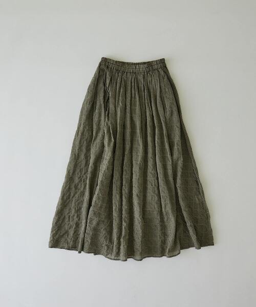 【セール】タックギャザースカート（スカート）｜conges payes ADIEU TRISTESSE（コンジェ ペイエ アデュートリステス） 6,574円