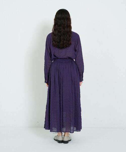 【セール】タックギャザースカート（スカート）｜conges payes ADIEU TRISTESSE（コンジェ ペイエ アデュートリステス）