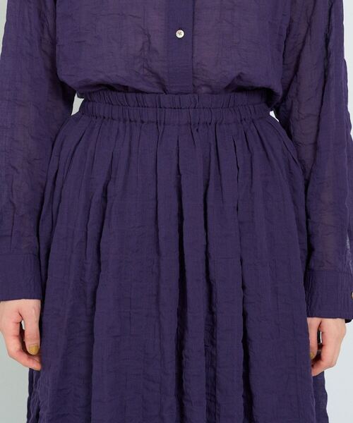 【セール】タックギャザースカート（スカート）｜conges payes ADIEU TRISTESSE（コンジェ ペイエ アデュートリステス）