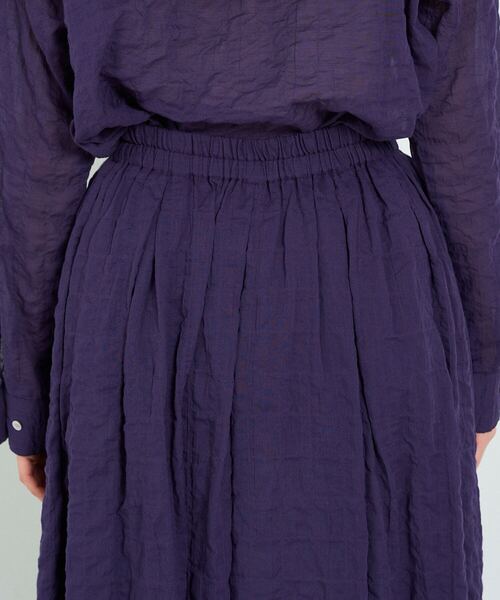 【セール】タックギャザースカート（スカート）｜conges payes ADIEU TRISTESSE（コンジェ ペイエ アデュートリステス）