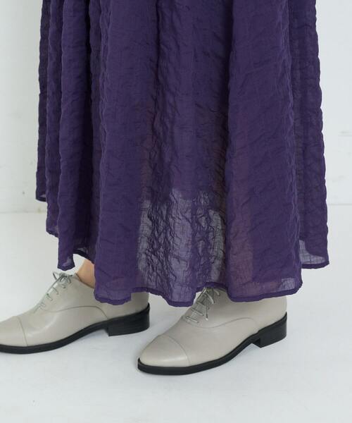 【セール】タックギャザースカート（スカート）｜conges payes ADIEU TRISTESSE（コンジェ ペイエ アデュートリステス）