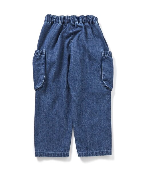 apres les cours（アプレレクール）の「ドロストカーゴパンツ（カーゴパンツ・キッズ・ベージュ/インディゴブルー・80/90/100/110/120/130）」の12枚目の写真