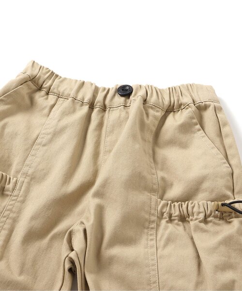 apres les cours（アプレレクール）の「ドロストカーゴパンツ（カーゴパンツ・キッズ・ベージュ/インディゴブルー・80/90/100/110/120/130）」の13枚目の写真